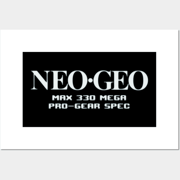 Neo Geo CRT Wall Art by Secret Stash